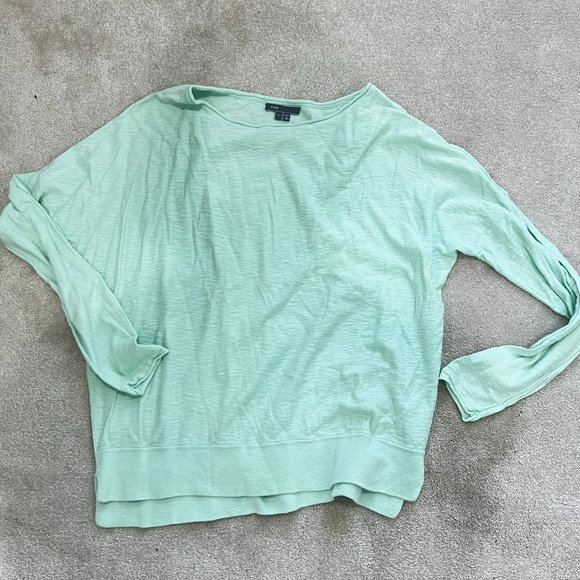 Vince seafoam green lightweight sweater, size L - Picture 3 of 7